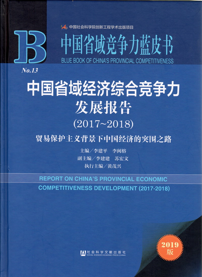 嗯……啊好大咖好爽！骚逼！爽！啊啊啊~中国省域经济综合竞争力发展报告（2017-2018）